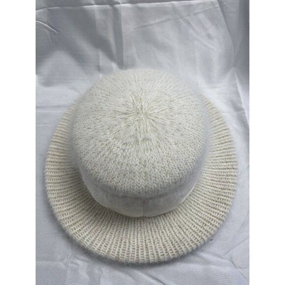 Vintage Womens‎ Cream Nordstroms Hat Vinyon Angora Made In Italy EUC main image 10